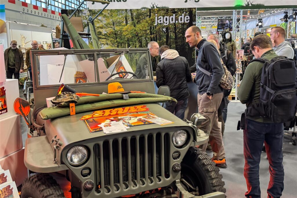 Europas größte Jagdmesse "Jagd und Hund" findet aktuell in den Westfalenhallen statt. Unser Foto-Reporter hat sich am ersten Besucher-Tag dort umgesehen.
