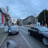 Baustelleneinrichtung an der Halterner Straße in Recklinghausen