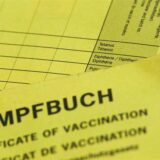 In einem Impfausweis sind die Felder Tetanus, Diphtherie und Polio zum Ankreuzen leer.