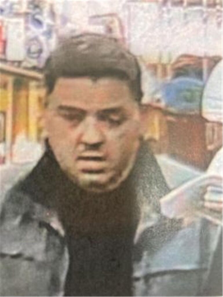Fahndungsfoto eines mutmaßlichen Diebes aus Gladbeck Fahndungsfoto eines mutmaßlichen Diebes aus Gladbeck