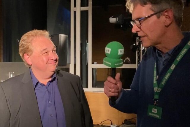 Oliver Kalkofe im Interview mit MZ-Reporter Heinz-Peter Mohr