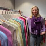 Isabelle Viverit freut sich auf die Eröffnung ihrer Boutique „Golden Velvet“ in Recklinghausen.