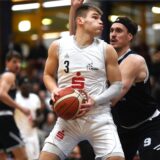 Basketball Regionalliga West 24. Januar 2025, Rosa-Parks-Halle. Hertener Löwen – DTV Köln 75:66. Ralfs Skesters.