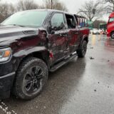 Zwischen einem Jeep und einem Lkw kam es am Donnerstagnachmittag zu einem Unfall.