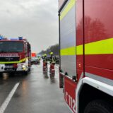 Die A2 war am Donnerstagmorgen Schauplatz eines Unfalls. Feuerwehr und Rettungsdienst versorgten sechs Verletzte.