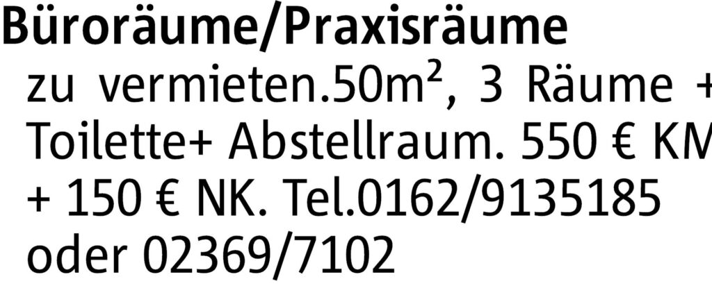 Anzeige