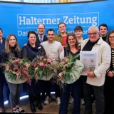 Gruppenbild bei Ehrung Unternehmer des Jahres