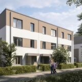 Eine Konzeptstudie von Ten Brinke zeigt die geplanten Eigenheime in Herten-Bertlich.