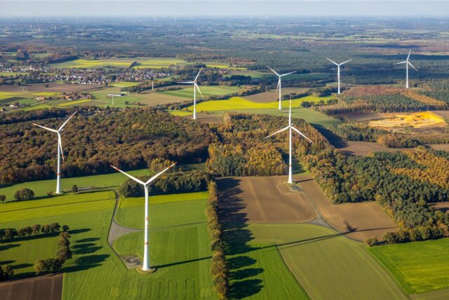 Windräder in Lavesum und Sythen