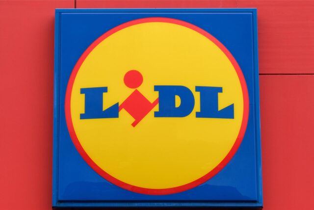 Das Logo von Lidl.
