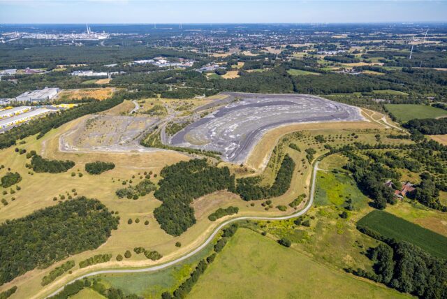 Die Hürfeldhalde in Dorsten.