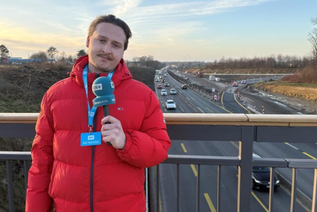 Unser Reporter Tim Hübbertz berichtet von der B1 in Dortmund, die am Wochenende gesperrt wird.