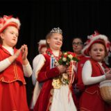 Auch Kinderprinzessin Kimberly III. durfte bei der Galasitzung der KG Rot-Weiß in Datteln nicht fehlen.