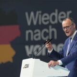 Friedrich Merz, Unions-Kanzlerkandidat und CDU-Bundesvorsitzender, spricht beim 37. Bundesparteitag der CDU.