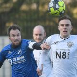 Wacker Obercastrop und Kevin Großkreutz (l.) spielten am 2. Februar gegen die Spvg Hagen 1911 aus der Landesliga.