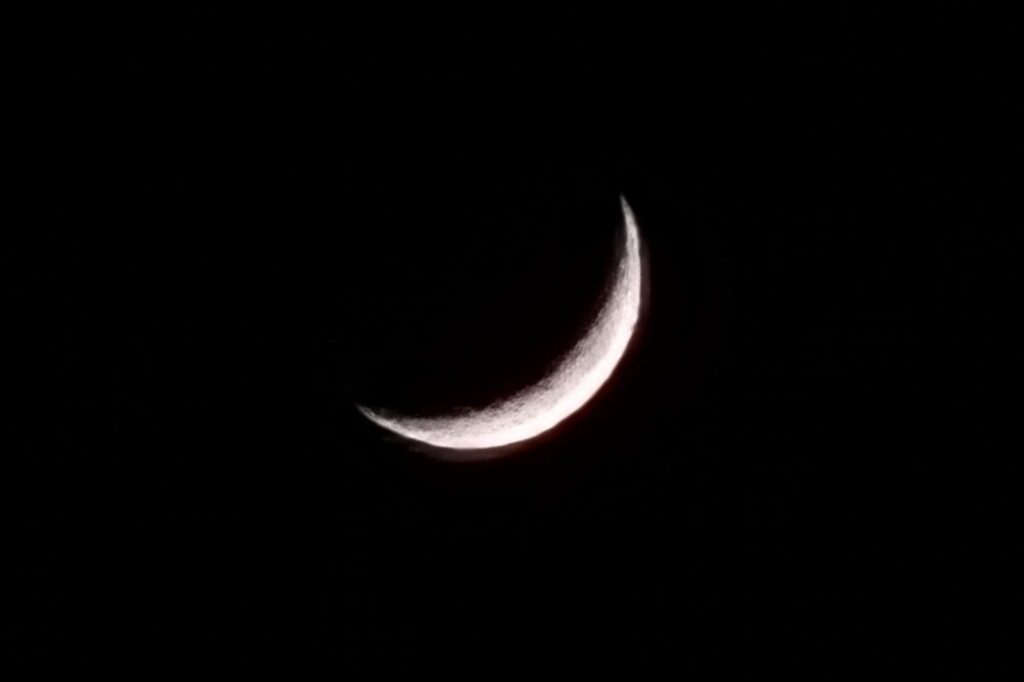 Der Mond über Haltern-Mitte Der Mond über Haltern-Mitte
