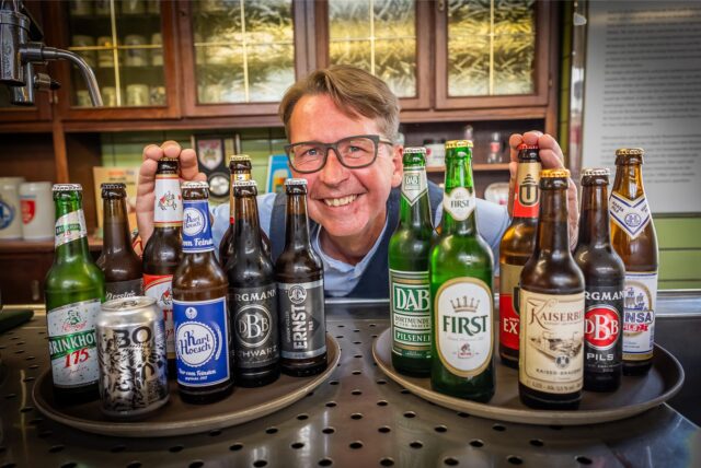 Was schmeckt am besten? Der Recklinghäuser Biersommelier Matthias Kliemt hat für uns 14 Dortmunder Biere getestet.