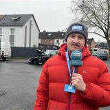Tim Hübbertz berichtet live vom Unfall aus Dortmund-Dorstfeld.