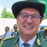 Schützenkönig und Bataillonschef Ludger Grothus