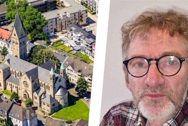 Thomas Uhländer appelliert, demokratische Parteien zu wählen – das macht das Pfarreirats-Mitglied von St. Peter mit seinen Mitstreitern am kommenden Wochenende in Gottesdiensten, unter anderem in St. Paulus (l.).