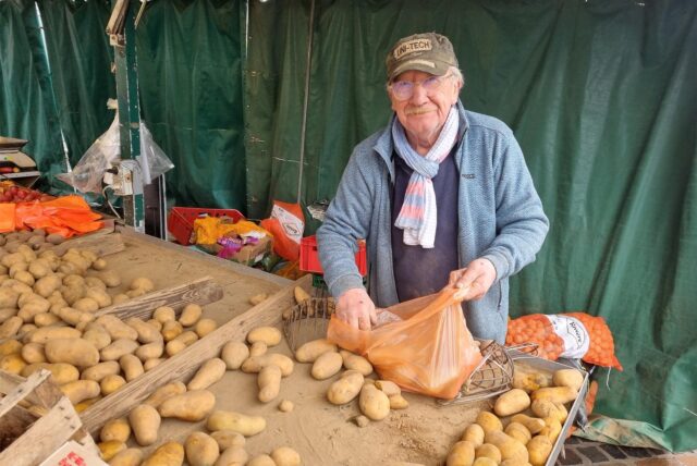 Der Horneburger Kartoffel-Händler Gerd Zimmermann.