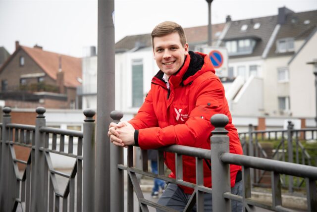 Dustin Tix tritt als Bundestagskandidat 2025 für den Wahlkreis 124 (Bottrop, Gladbeck, Dorsten) an.