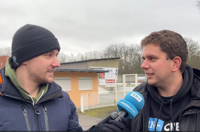Nico Ebmeier und Felix Abrahams ordnen die Wintertransfers beim Lüner SV ein.