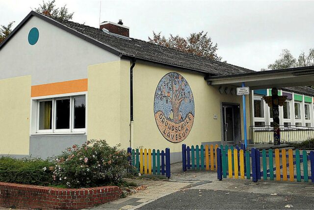 Außenansicht der Grundschule Lavesum in Haltern
