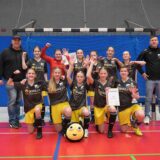 Hallenkreismeister bei den U15-Mädchen wurde das Team des FC Marbeck.