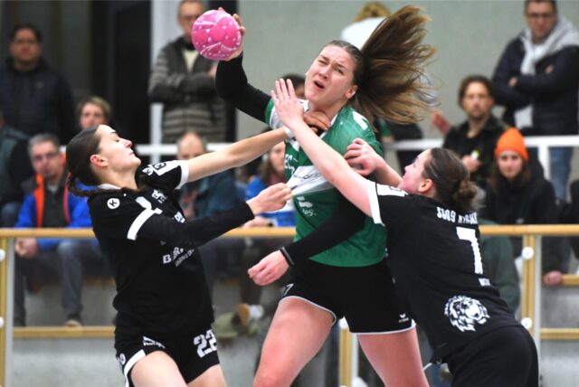 Handball 3. Liga Mitte 8. Dezember 2024 Halle Nord. PSV Recklinghausen – SG 09 Kirchhof 33:40. Mariel Wulf