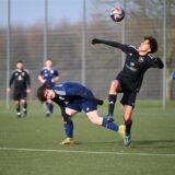 A-Jugendspieler Jonathan Lehning (l.) machte bis zu seiner verletzungsbedingten Auswechslung ein gutes Spiel bei der SG Titania/RW Erkenschwick.