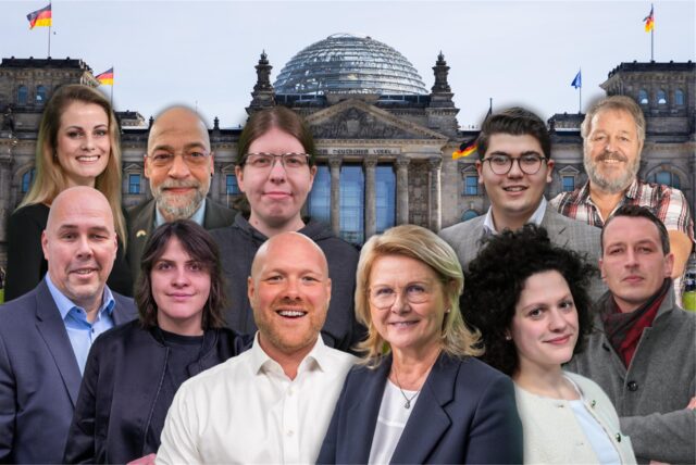 Direktkandidaten für den 21. Deutschen Bundestag aus den beiden Dortmunder Wahlkreisen.