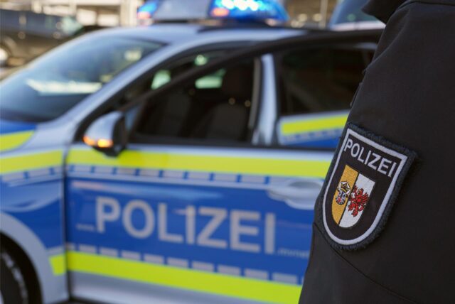 Ein Streifenwagen der Polizei