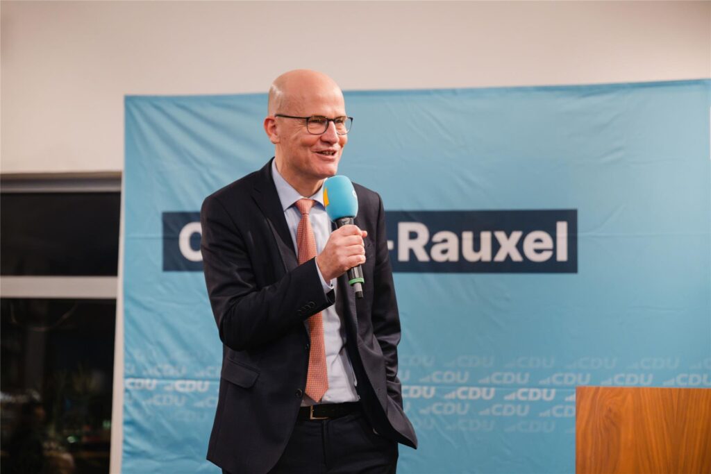 Ralph Brinkhaus gehörte zu den prominentesten Festrednern.