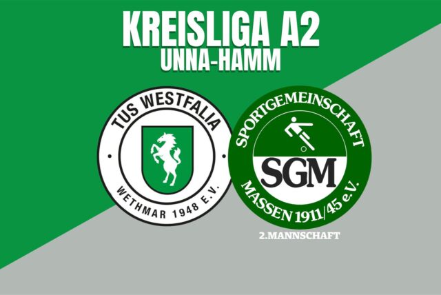 Grafik von Westfalia Wethmar gegen die SG Massen II.