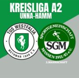 Grafik von Westfalia Wethmar gegen die SG Massen II.
