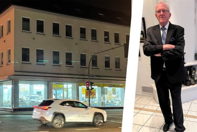 Matratzenfachgeschäft MFO hat neue Schaufenster / Vermieter Hubert Schulte-Kemper