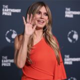 Heidi Klum auf dem roten Teppich.