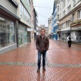 Thomas Kersting auf der Breiten Straße in Recklinghausen.