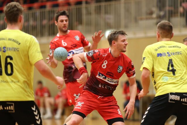 Blindes Verständnis beim SV Westerholt: Mats Stotten (Nummer 8) und Philip Feldhege (6), der in Herne privat verhindert fehlen wird.