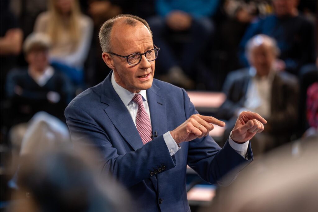Friedrich Merz, Kanzlerkandidat und Vorsitzender der CDU.