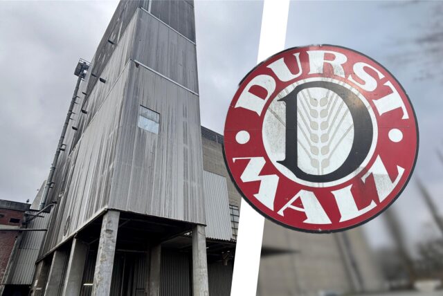Die Mälzerei von „Durst Malz“ an der Weserstraße.