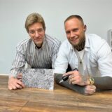 Die Betreiber des Tattoo-Studios „Vamos“: Links Thorben Vößing, rechts Patrick Richter