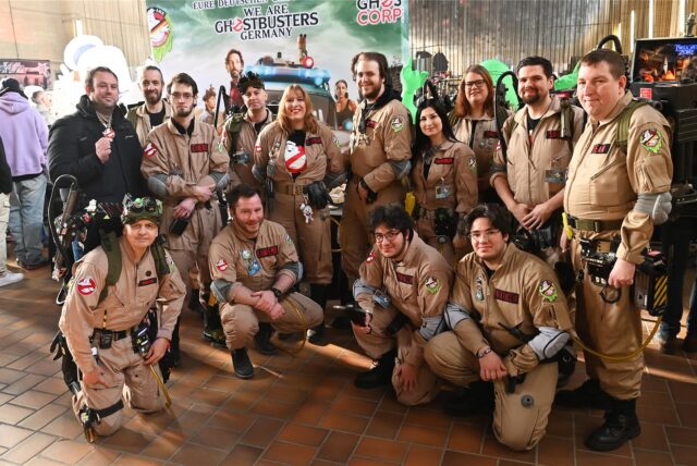 Auch diese Ghostbusters hatten ihren Spaß.