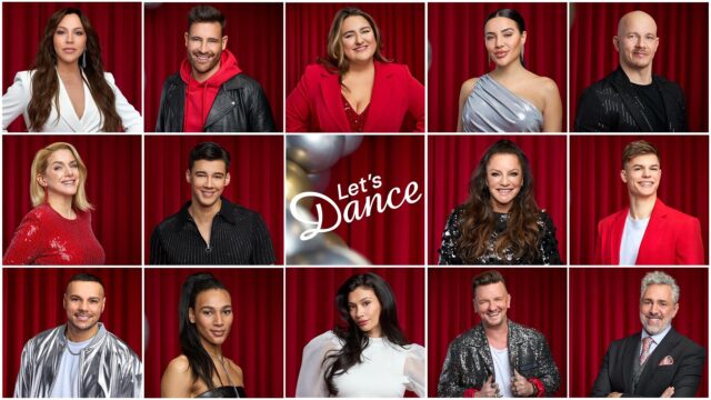 Die Kandidaten von „Let’s Dance“ 2025: Simone Thomalla, Marc Eggers, selfiesandra, Leyla Lahouar, Fabian Hambüchen, Jeanette Biedermann, Diego Pooth, Christine Neubauer, Taliso Engel, Osan Yaran, Marie Mouroum, Paola Maria, Ben Zucker und Roland Trettl.