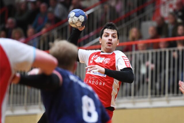Handball Landesliga 5 21. Januar 2023, Sporthalle am Bahnhof Herten. SV Westerholt – HSG Herdecke/Ende 25:22. Rosen Kolev