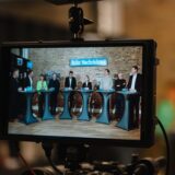 Bei der Wahlarena trafen in der Redaktion der Ruhr Nachrichten in Castrop-Rauxel am 6.2.2025 sieben Direktkandidaten zur Bundestagswahl aus dem Wahlkreis 120 Recklinghausen I aufeinander.