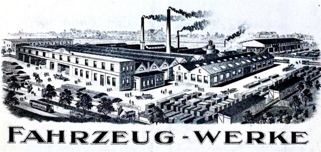 Briefkopf der Fahrzeugwerke Recklinghausen