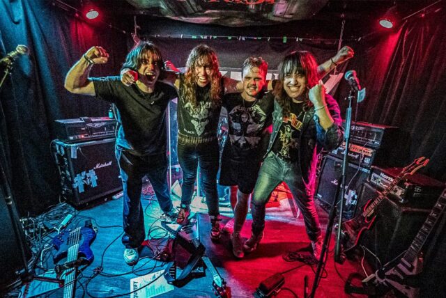 Die Band „Justify“ macht beim Sparkassen-Clubraum-Contest mit.