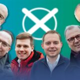 Grafik mit sechs Bundestagskandidaten aus dem Wahlkreis 124